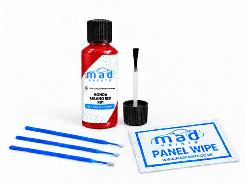 Honda milano red r81 paint - milano,