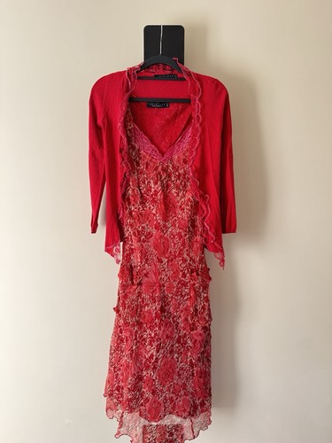 Twinset milano red floral slip - twinset,